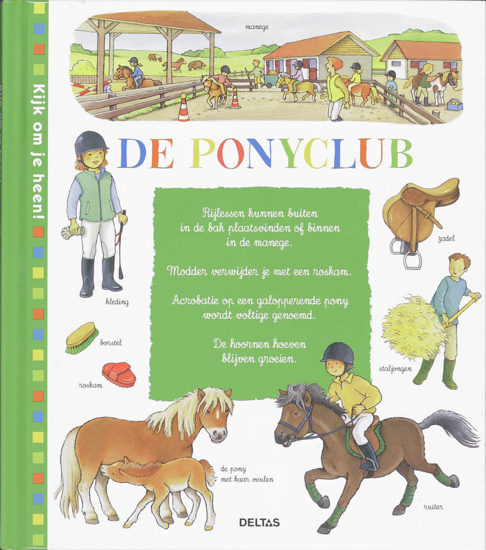 Omslag van De ponyclub