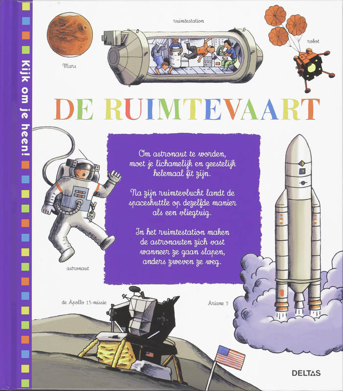 Omslag van De ruimtevaart