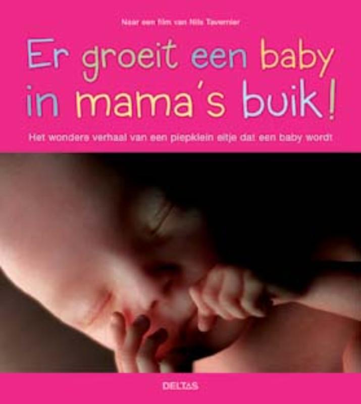Omslag van Er groeit een baby in mama's buik!