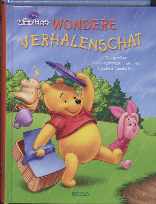 Omslag van Disney Winnie de Poeh Wondere verhalenschat