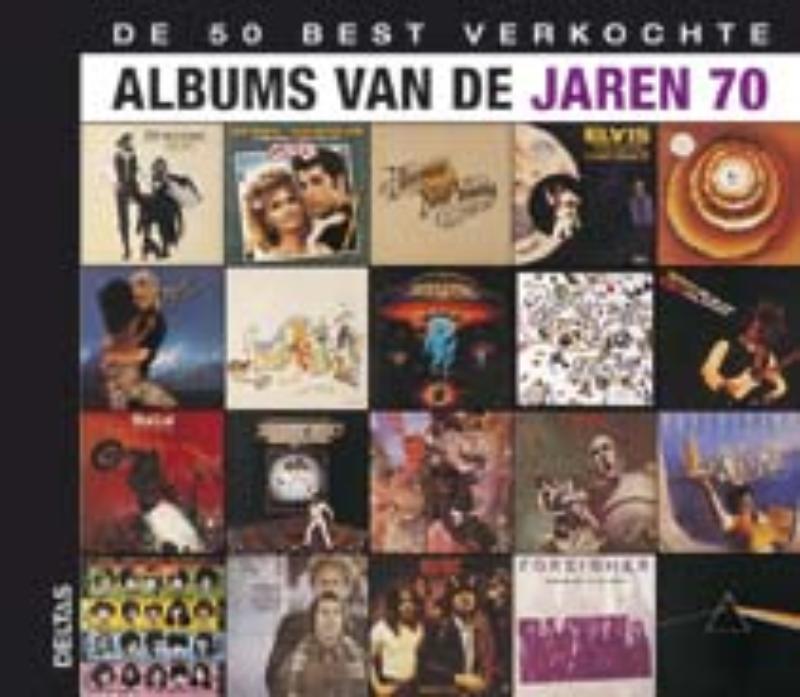 Omslag van De 50 best verkochte albums van de jaren 70