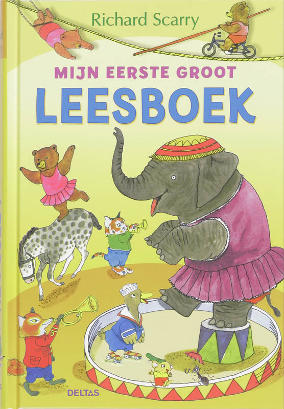 Omslag van Scarry mijn eerste groot leesboek