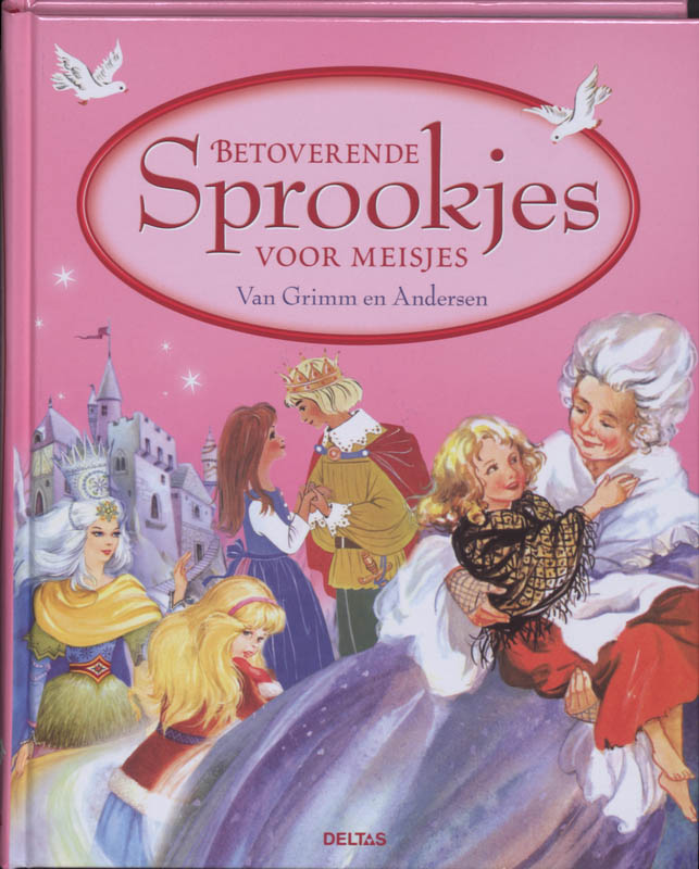 Omslag van Betoverende sprookjes voor meisjes van Grimm en Andersen