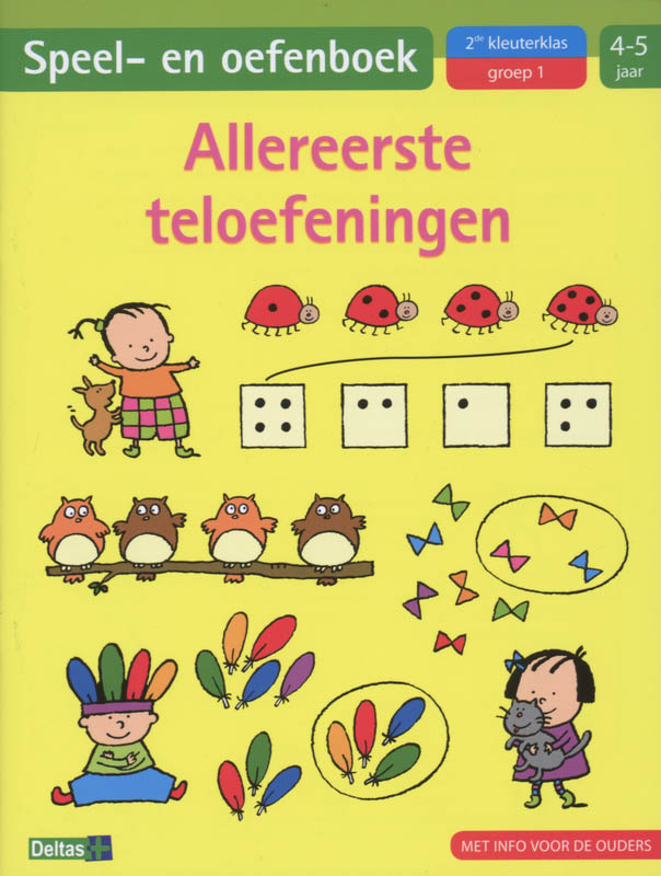 Omslag van Allereerste teloefeningen 4-5 jaar