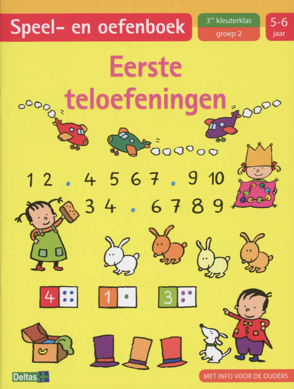 Omslag van Eerste teloefeningen 5-6 jaar