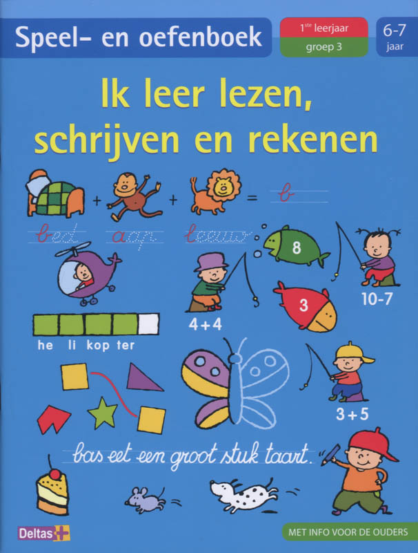 Omslag van Ik leer lezen, schrijven en rekenen 6-7 jaar
