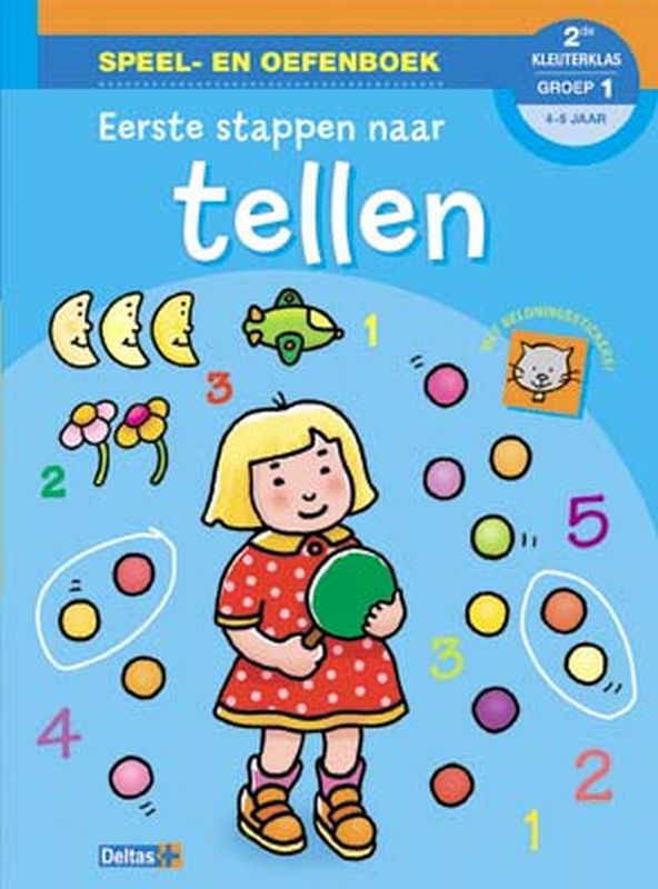 Omslag van 1e stappen naar tellen