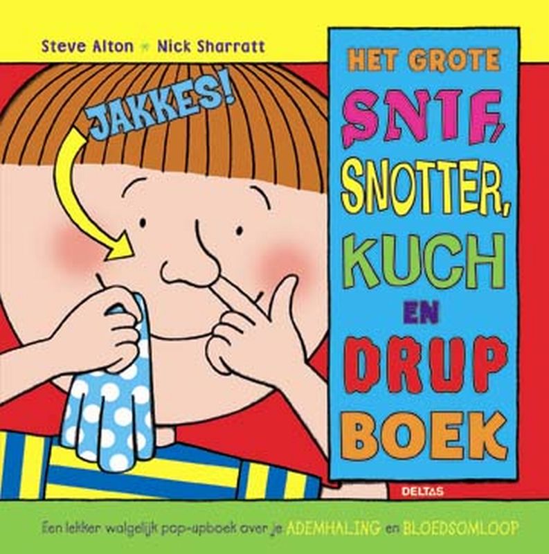 Omslag van Het grote snif, snotter, kuch en drup boek