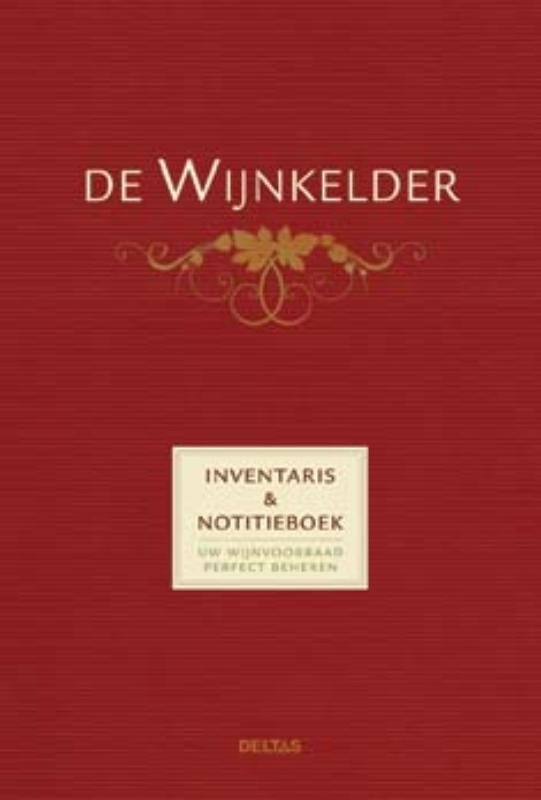 Omslag van De Wijnkelder inventaris notitieboek