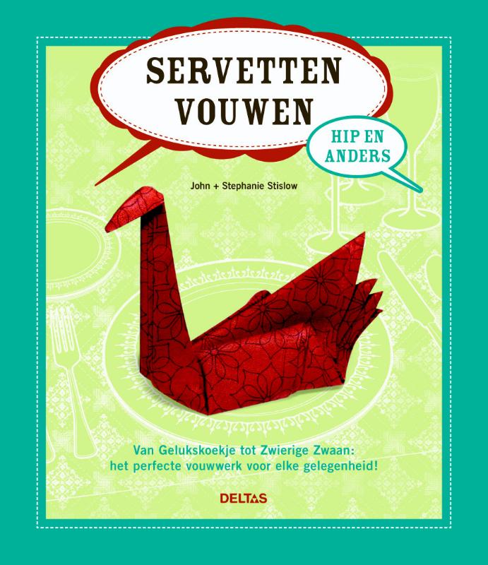 Omslag van Servetten vouwen hip en anders