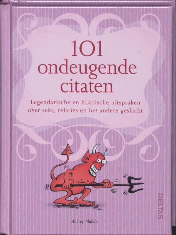 Omslag van 101 ondeugende citaten