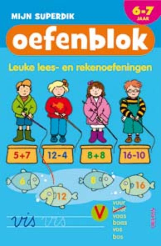 Omslag van Leuke lees- en rekenoefeningen