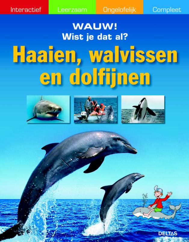 Omslag van Haaien, Walvissen en Dolfijnen