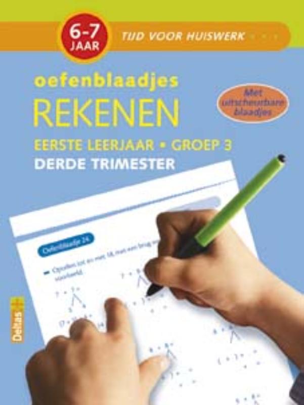 Omslag van Oefenblaadjes rekenen 6-7 jr
