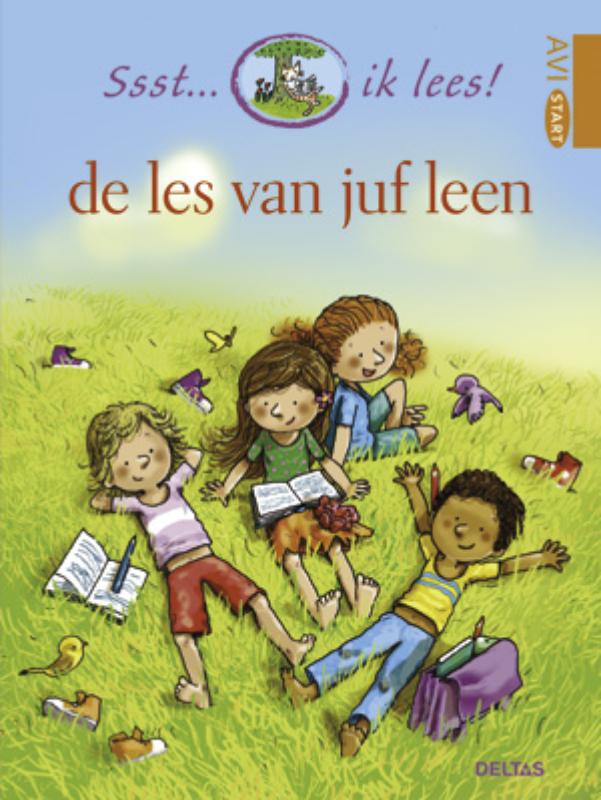 Omslag van De les van juf Leen