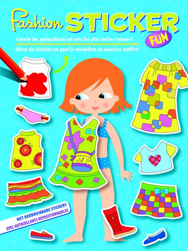Omslag van Fashion sticker fun