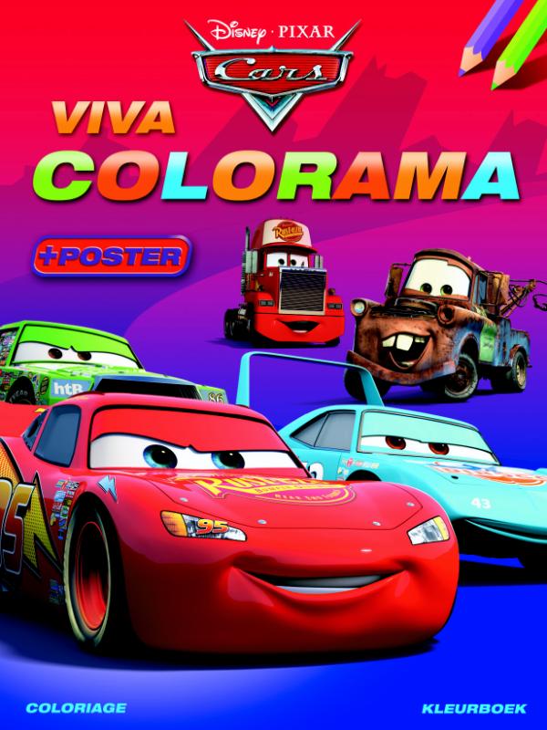 Omslag van Disney cars viva colorama