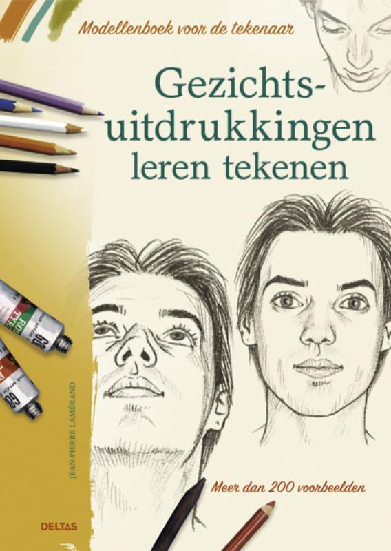 Omslag van Gezichtuitdrukkingen leren tekenen