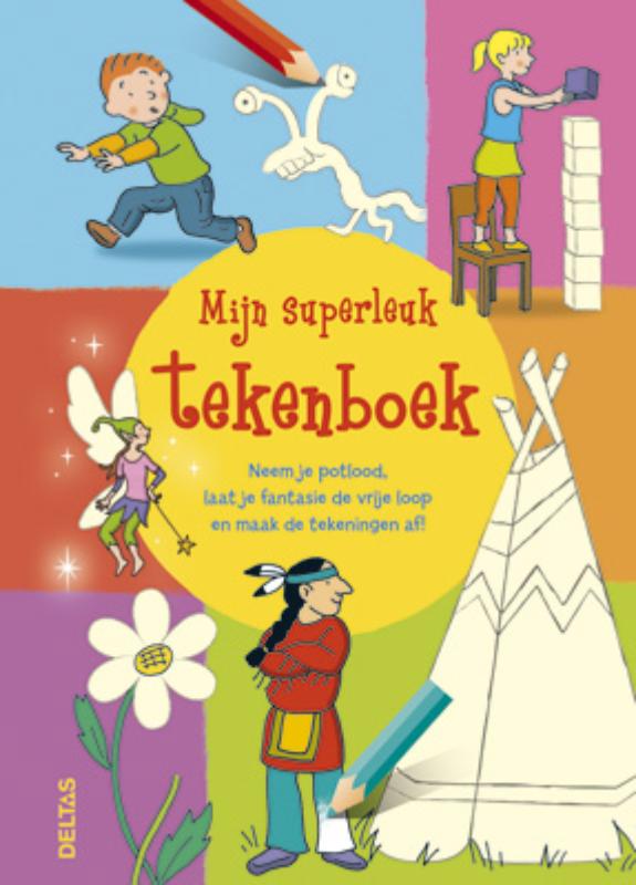 Omslag van Mijn superleuk tekenboek