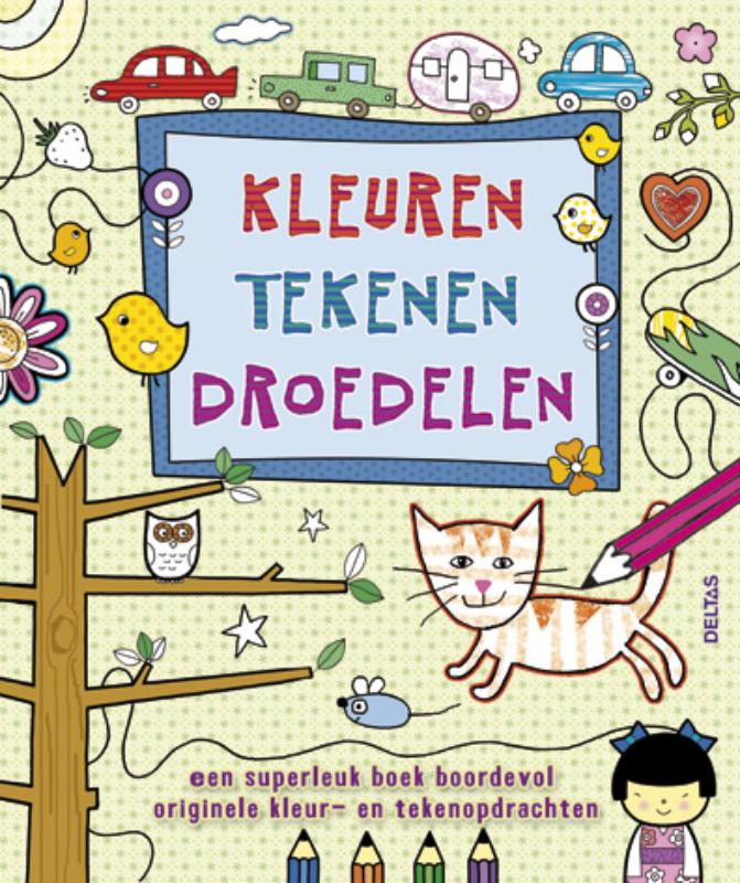 Omslag van Kleuren Tekenen Droedelen