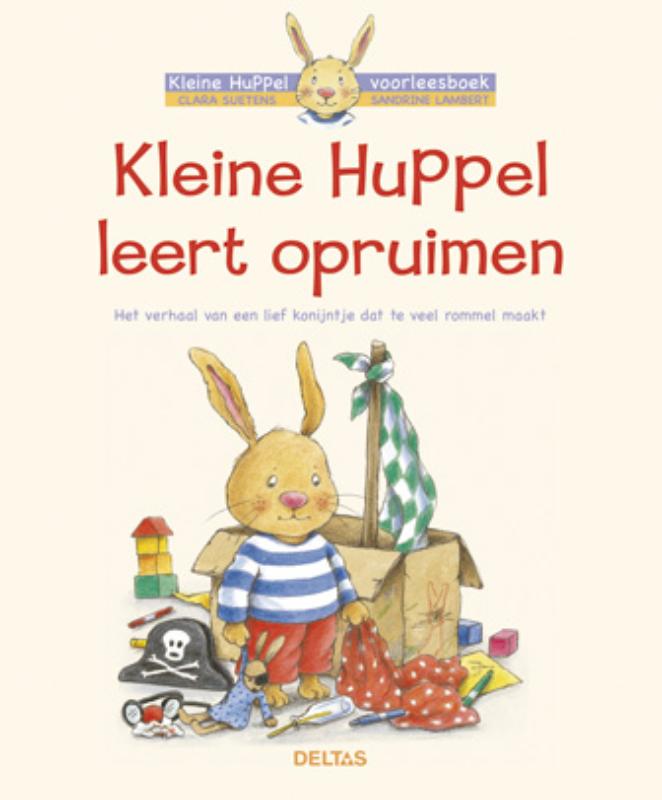 Omslag van Kleine Huppel leert opruimen