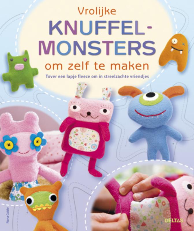 Omslag van Vrolijke knuffelmonsters om zelf te maken