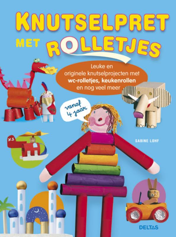 Omslag van Knutselpret met rolletjes