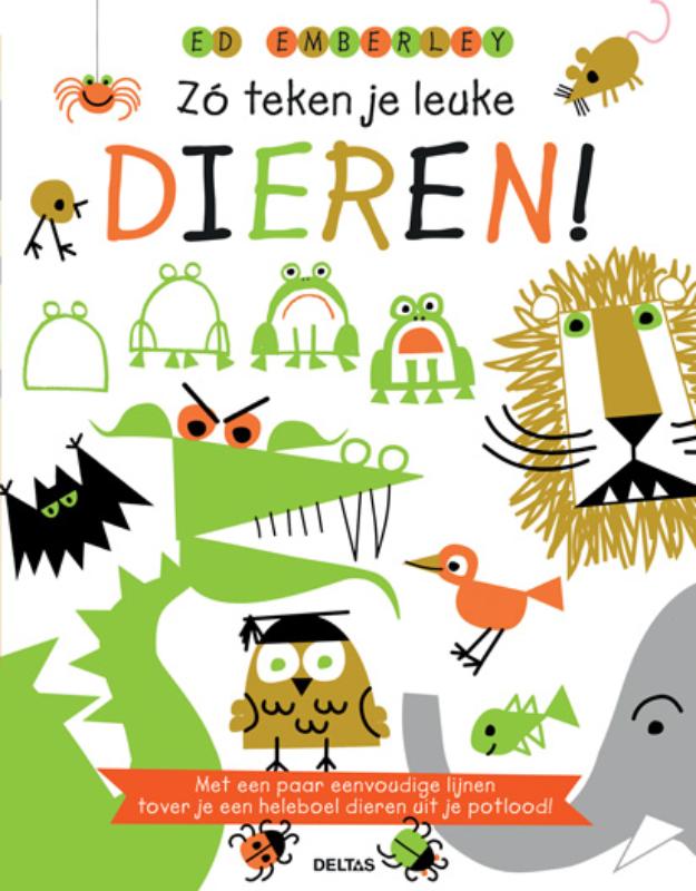 Omslag van Zo teken je leuke dieren!