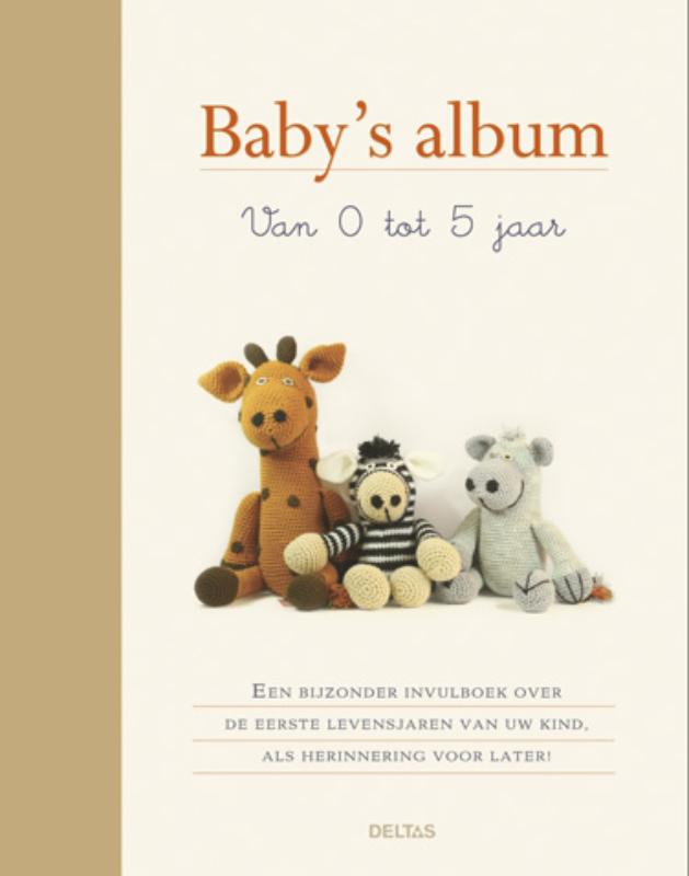 Omslag van Baby's album van 0 tot 5 jaar