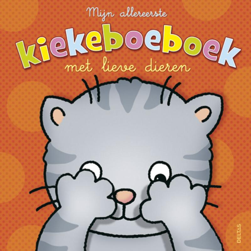 Omslag van Mijn allereerste kiekeboeboek met lieve dieren