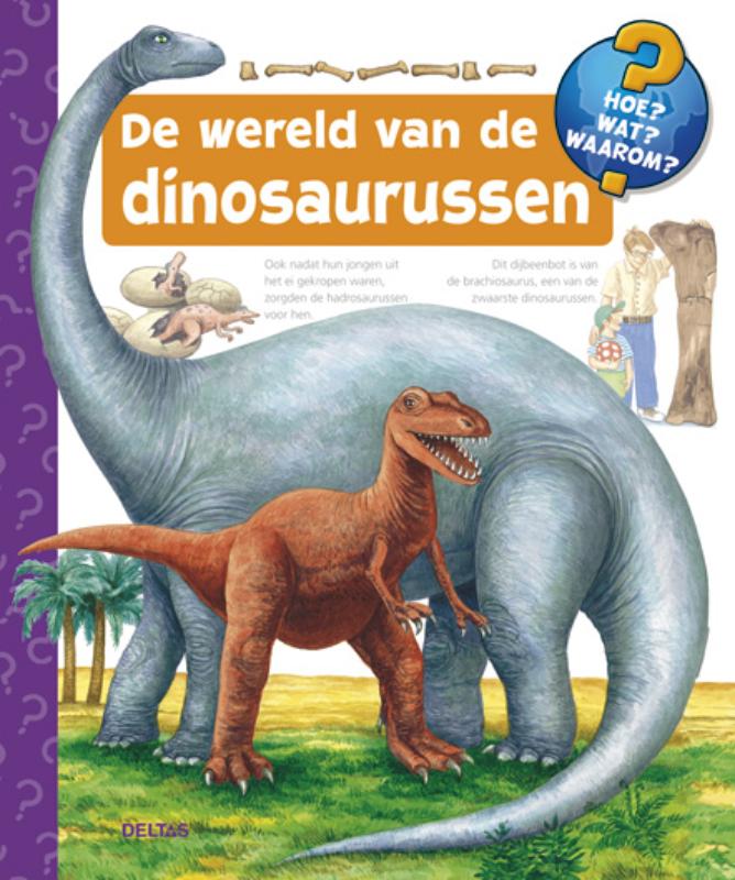 Omslag van De wereld van de dinosaurussen