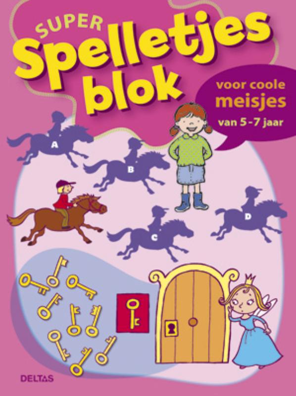 Omslag van voor coole meisjes van 5-7 jaar