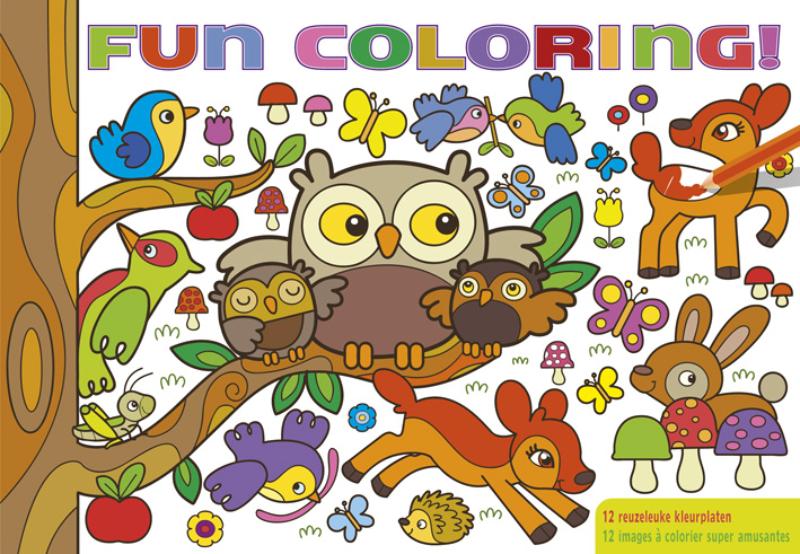 Omslag van Fun coloring!