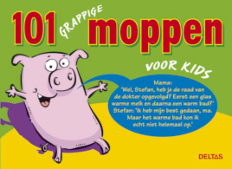 Omslag van 101 grappige moppen voor kids