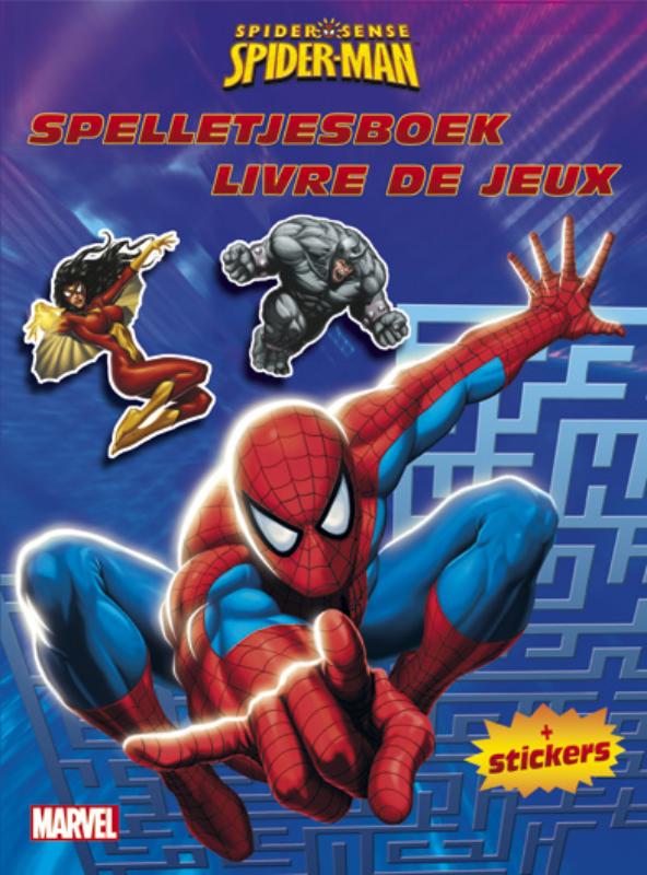 Omslag van Spider-man spelletjesboek spider sense