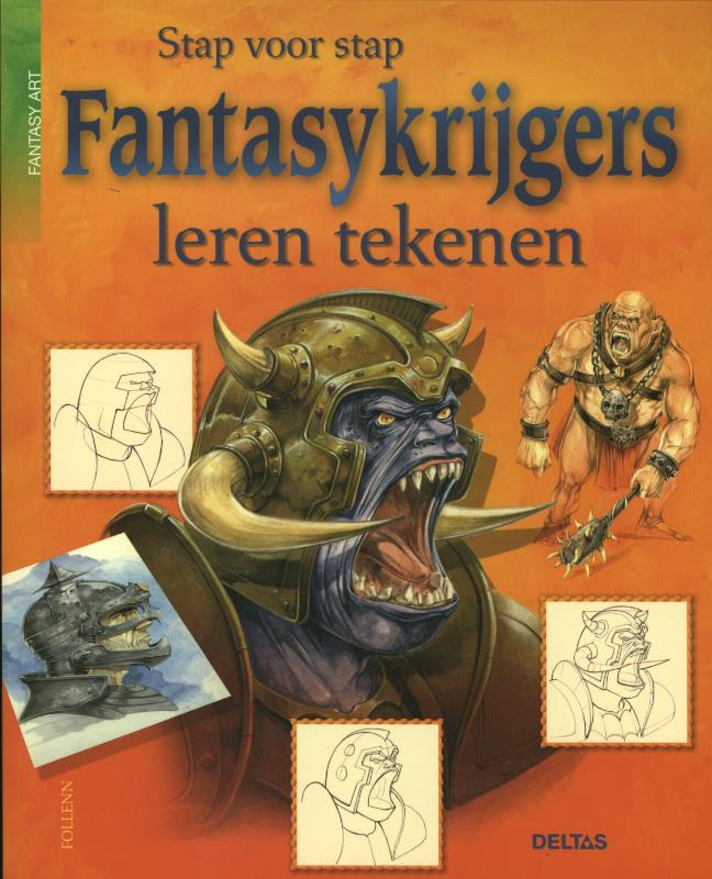 Omslag van Fantasykrijgers leren tekenen