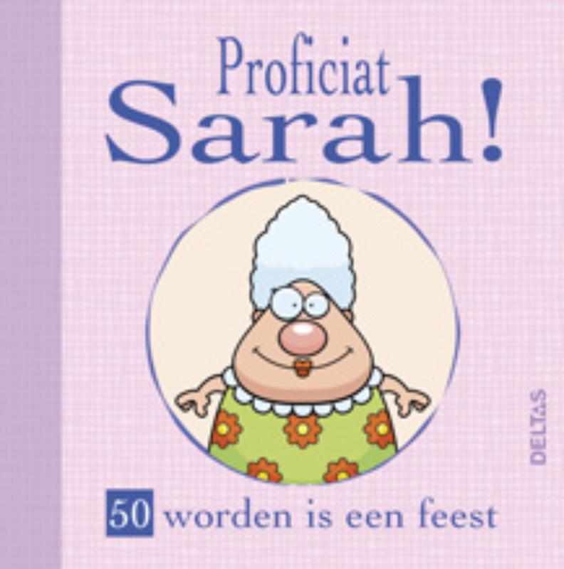 Omslag van Proficiat Sarah!