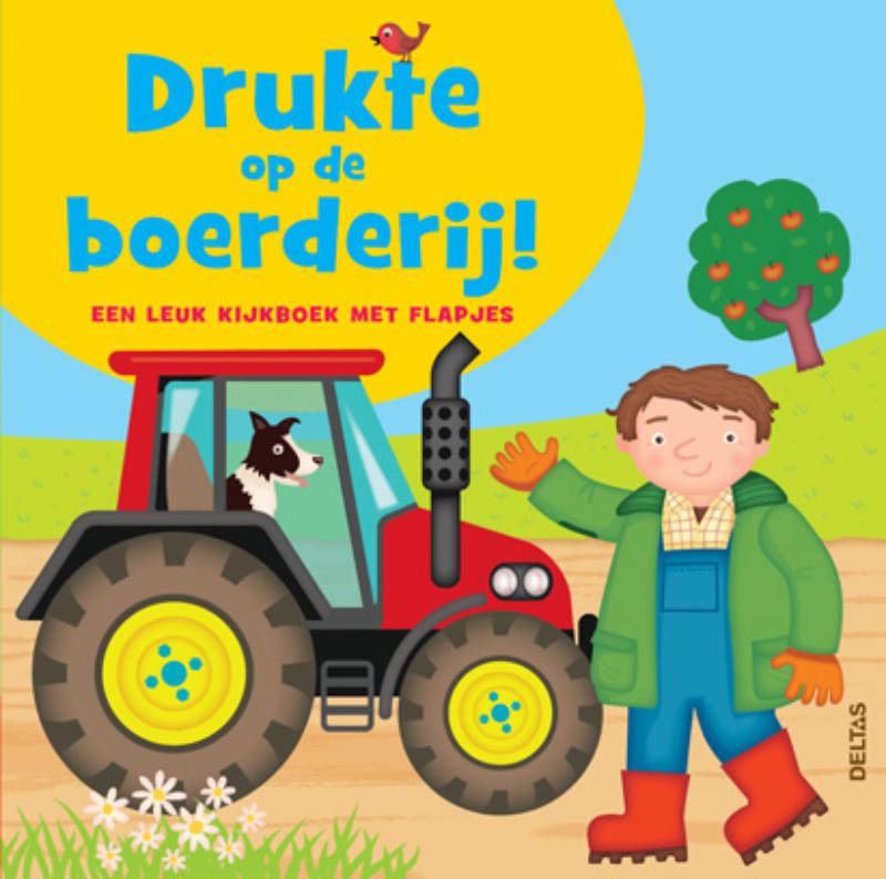 Omslag van Drukte op de boerderij!