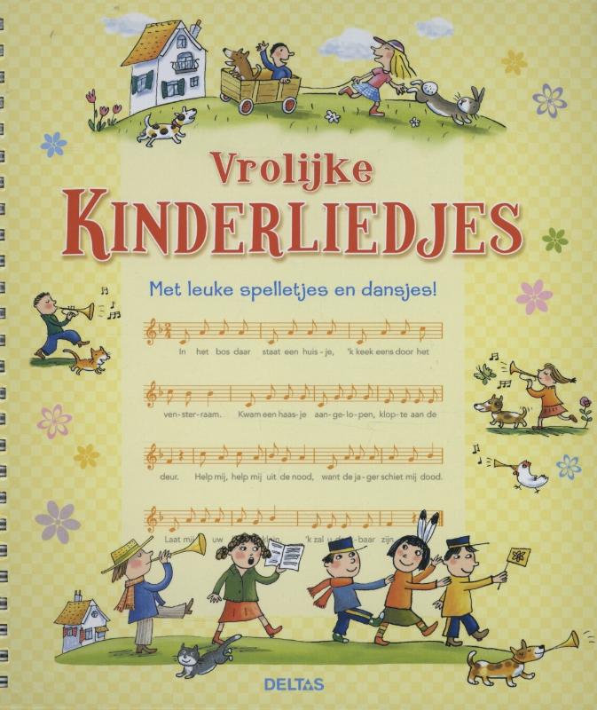 Omslag van Vrolijke kinderliedjes