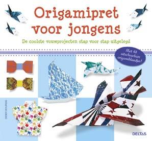 Omslag van Origamipret voor jongens