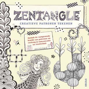 Omslag van Zentangle, creatieve patronen tekenen