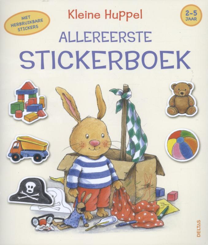 Omslag van Kleine huppel allereerste stickerboek