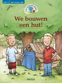 Omslag van We bouwen een hut!
