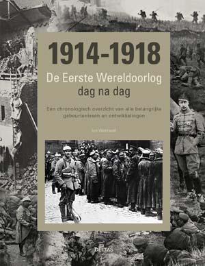 Omslag van De Eerste Wereldoorlog dag na dag