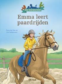 Omslag van De leesbende Emma leert paardrijden