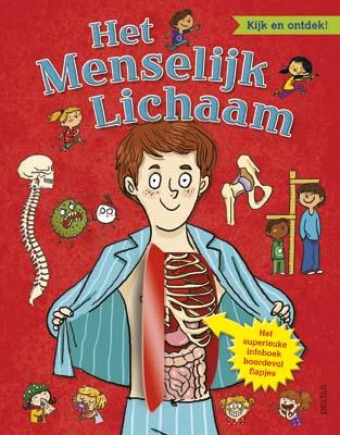 Omslag van Het menselijk lichaam; kijk en ontdek!