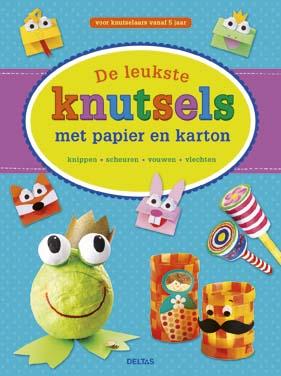 Omslag van De leukste knutsels met papier en karton