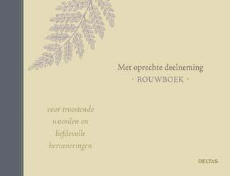Omslag van Met oprechte deelneming - rouwboek
