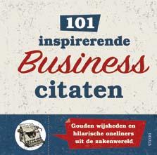 Omslag van 101 inspirerende business-citaten