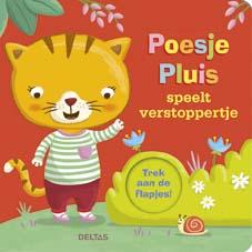 Omslag van Poesje Pluis speelt verstoppertje